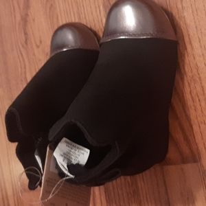 NEW black boots little girl size 6